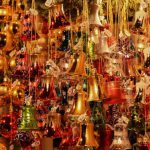 Subscription Boxes - Christmas decorations are displayed in a store