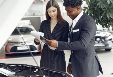 Customer Reviews - Businessman Looking at a Document