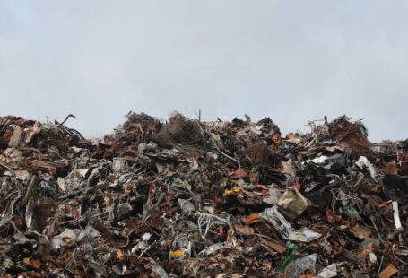 Waste - Dumpsite under Clear Sky