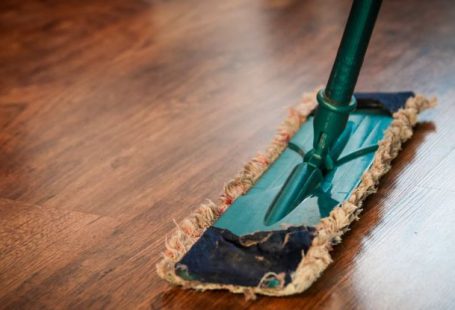 Cleaning Products - Brown Wooden Floor