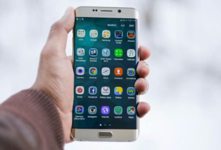 Apps - Person Holding Silver Android Smartphone