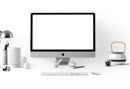 Software Licenses - Silver Imac Near White Ceramic Kettle