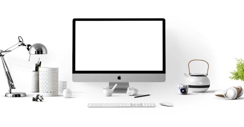 Software Licenses - Silver Imac Near White Ceramic Kettle