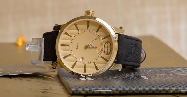 Warranties - A Leather Strap Mont Blanc Wristwatch