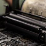 Printer - Green and Black Industrial Machine